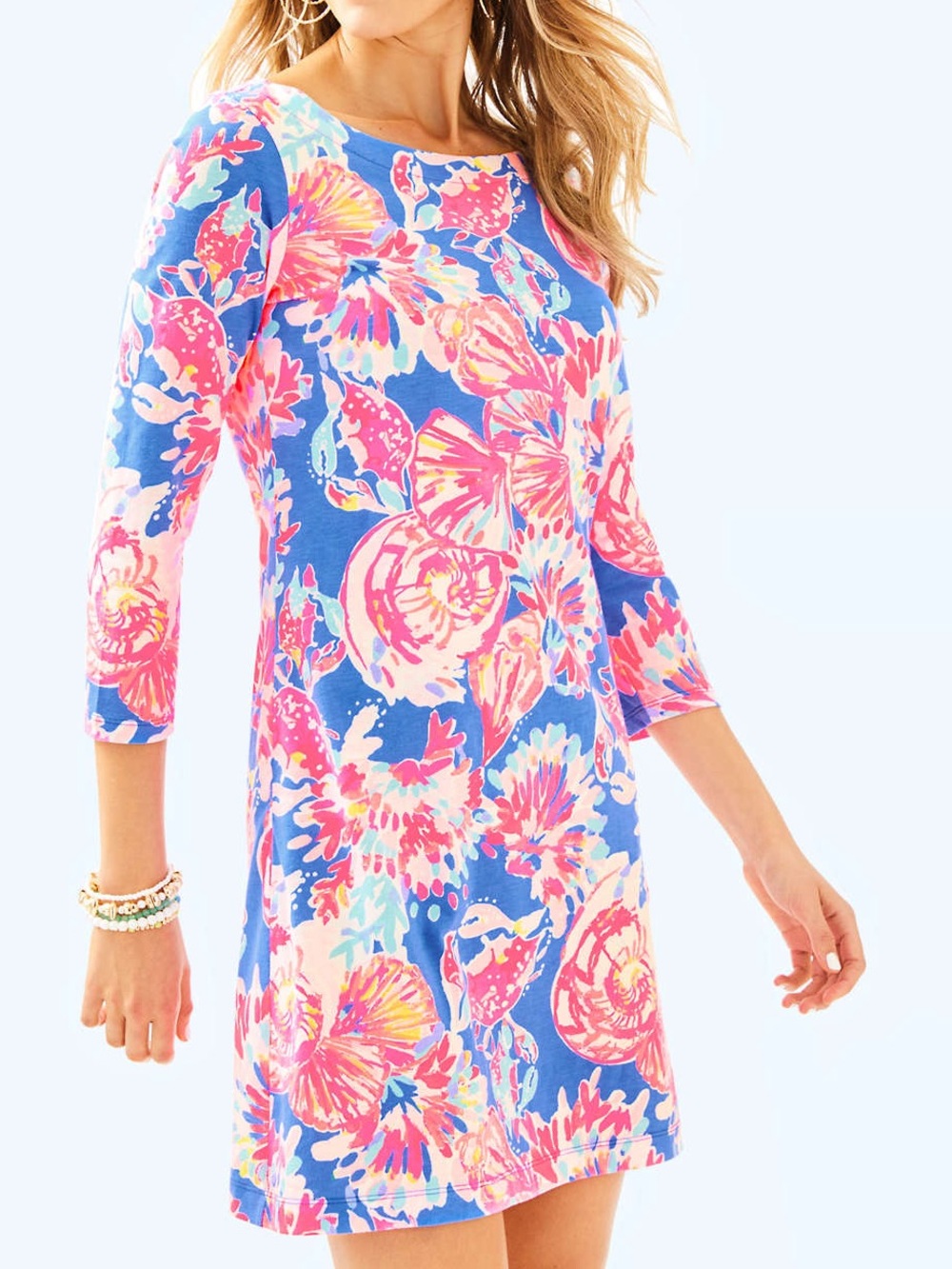 Lilly Pulitzer Bennet Blue Bay Dreamin Noelle Dress NWT